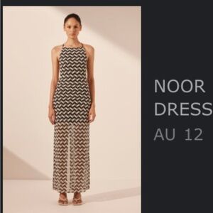 Shona Joy Noor High Neck Maxi Dress